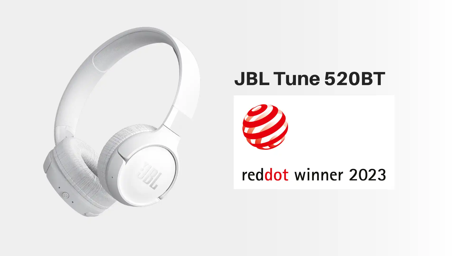 jbl tune 520bt reddot awards 2023