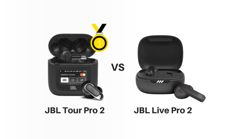 Fone JBL Tour Pro 2 vs JBL Live PRo 2 - Qual Melhor TWS Top de linha