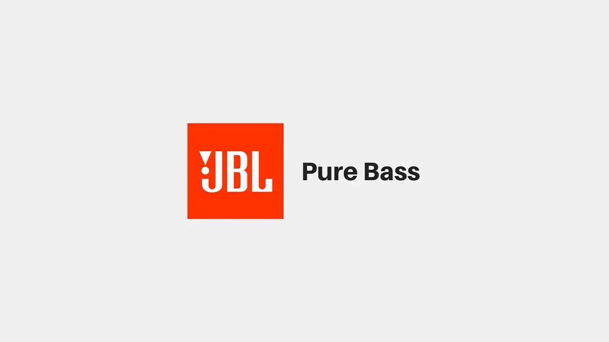 Som JBL Pure Bass o que é e como funciona